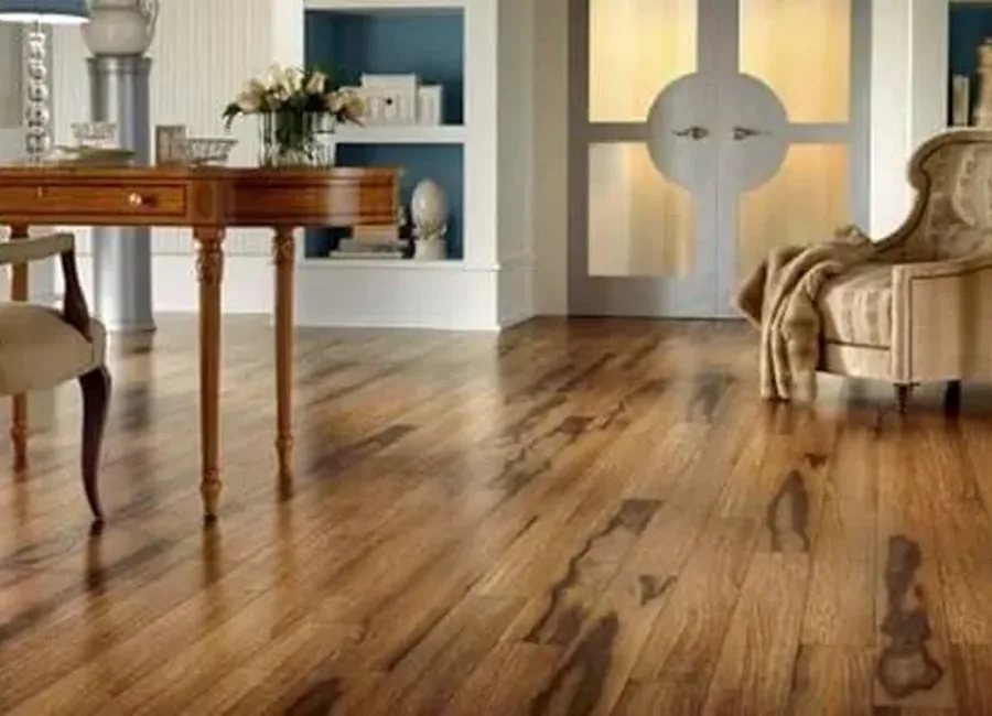 Ambiente com piso laminado ou vinílico 6